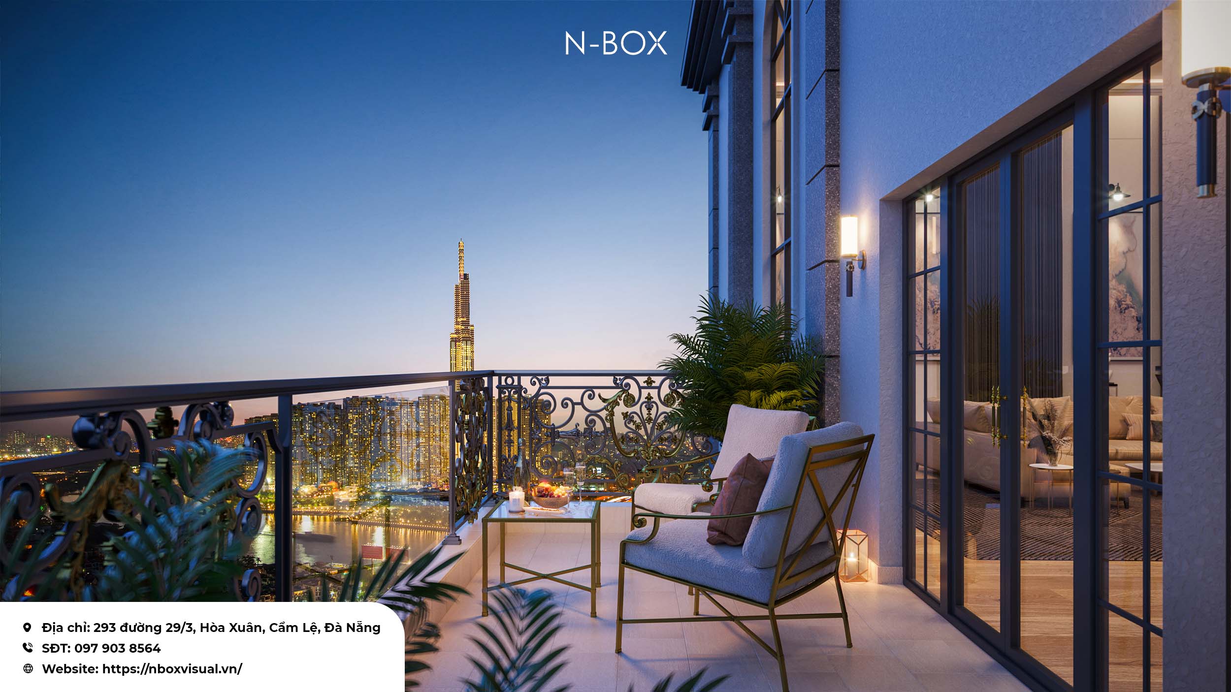 View triệu đô tại Paris Hoàng Kim